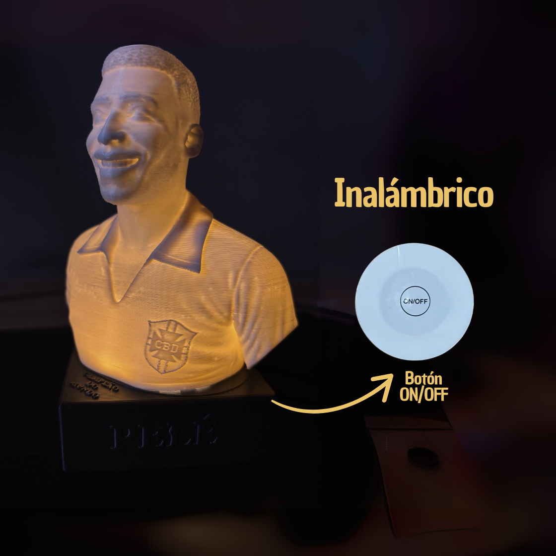 Lámparas Pelé O Rei